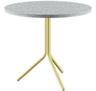 Banana Yellow Poseidon Cafe Table